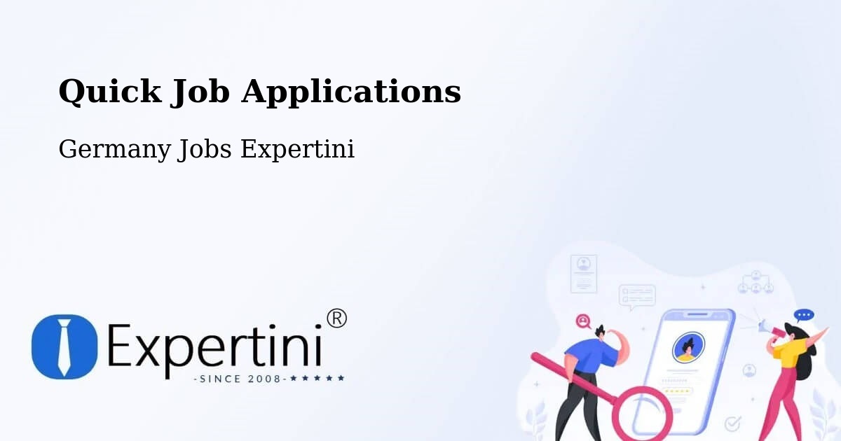 Quick Apply Feature – Aichhalden - Germany Jobs Expertini
